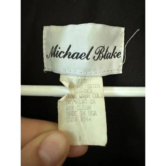 Michael Blake women’s size 8 black blazer - Picture 4 of 6